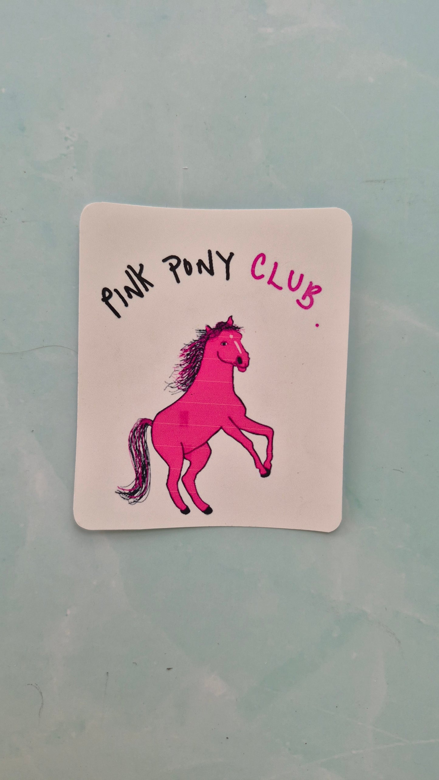 Pink Pony Club Vinyl Sticker