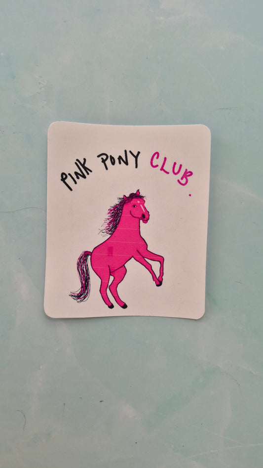 Pink Pony Club Vinyl Sticker