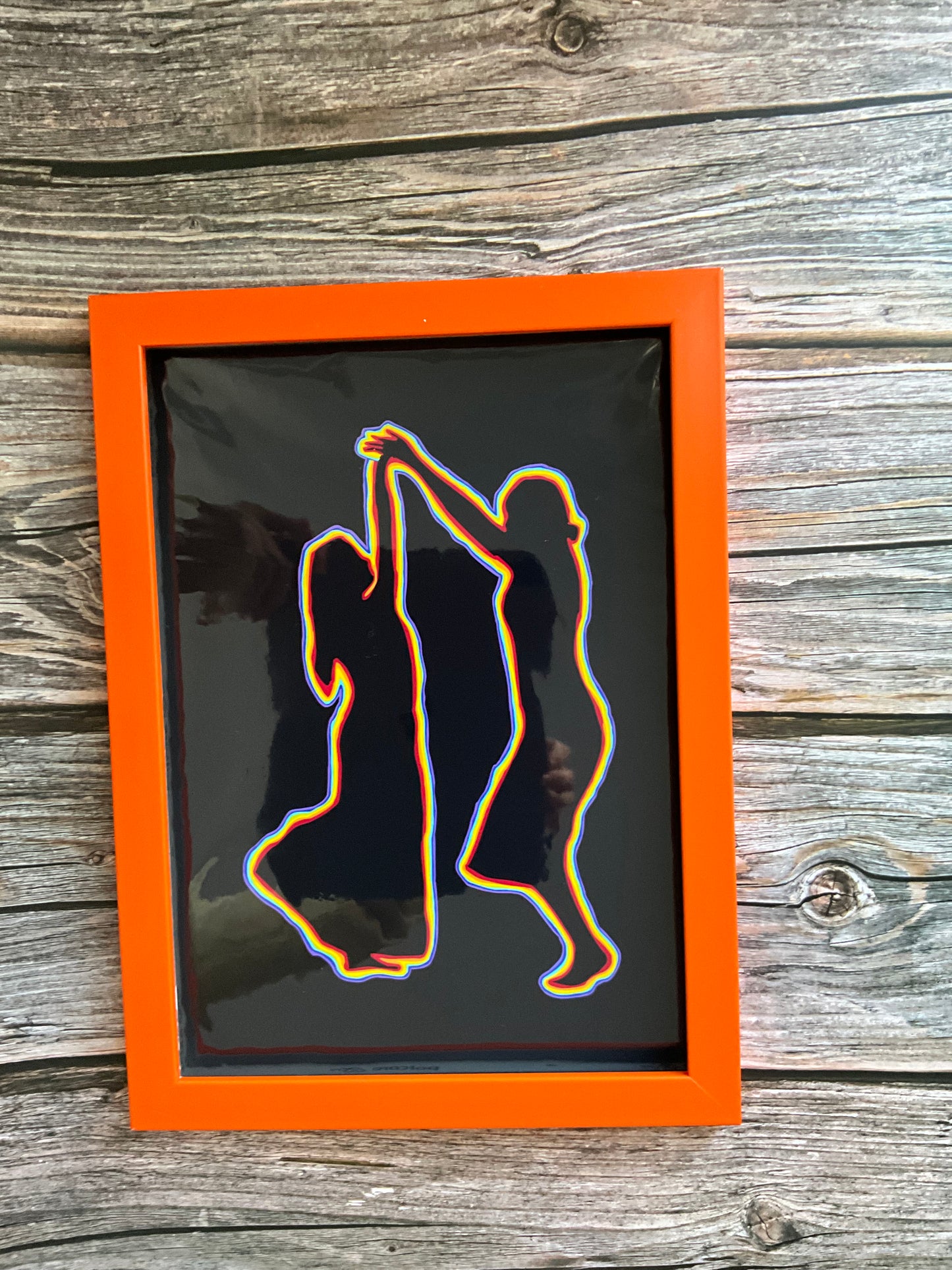 Rainbow dancers art print