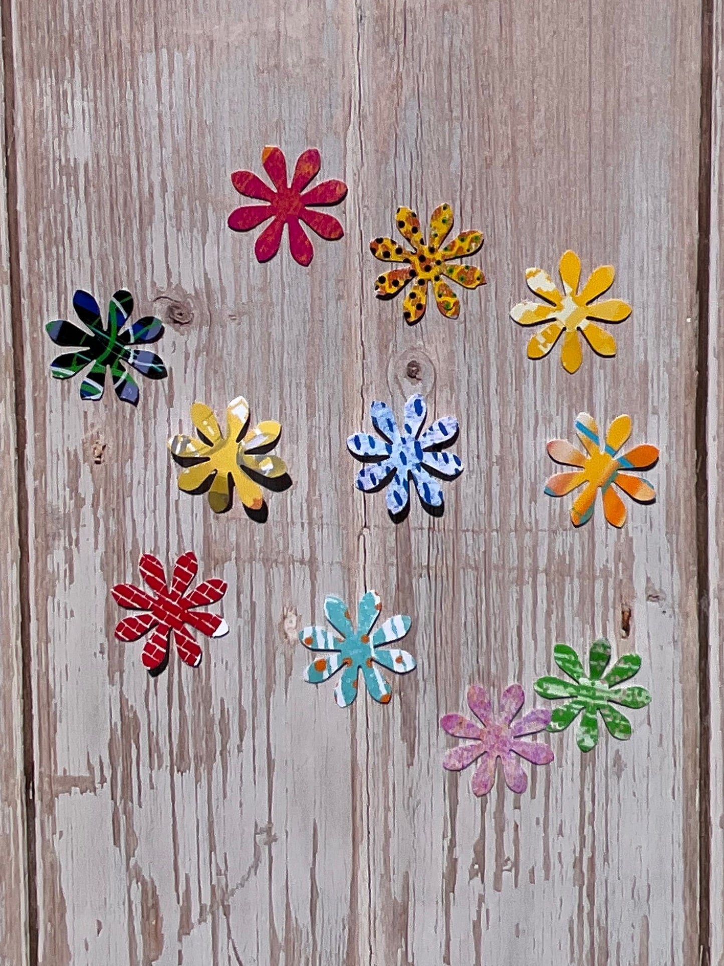 “Daisy dream” (floral vinyl sticker pack 2 - 10 premium vinyl stickers)
