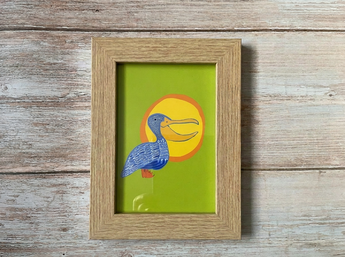 Pelican Sunshine Greeting Card & Mini Print | Cards Good Enough to Frame